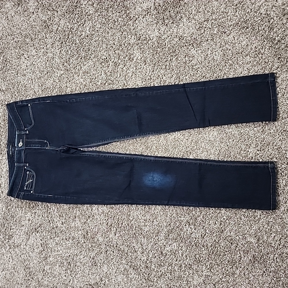 White House Black Market embellished Blanc Slim Leg sz 4 R